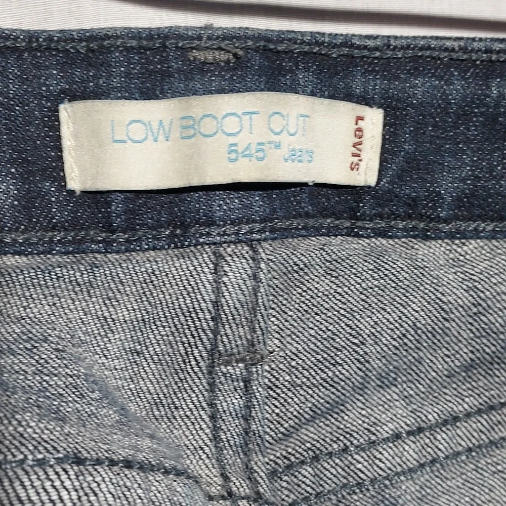Levi's 545 Low-rise‎ Bootcut Dark wash Womens Jeans Size 12
